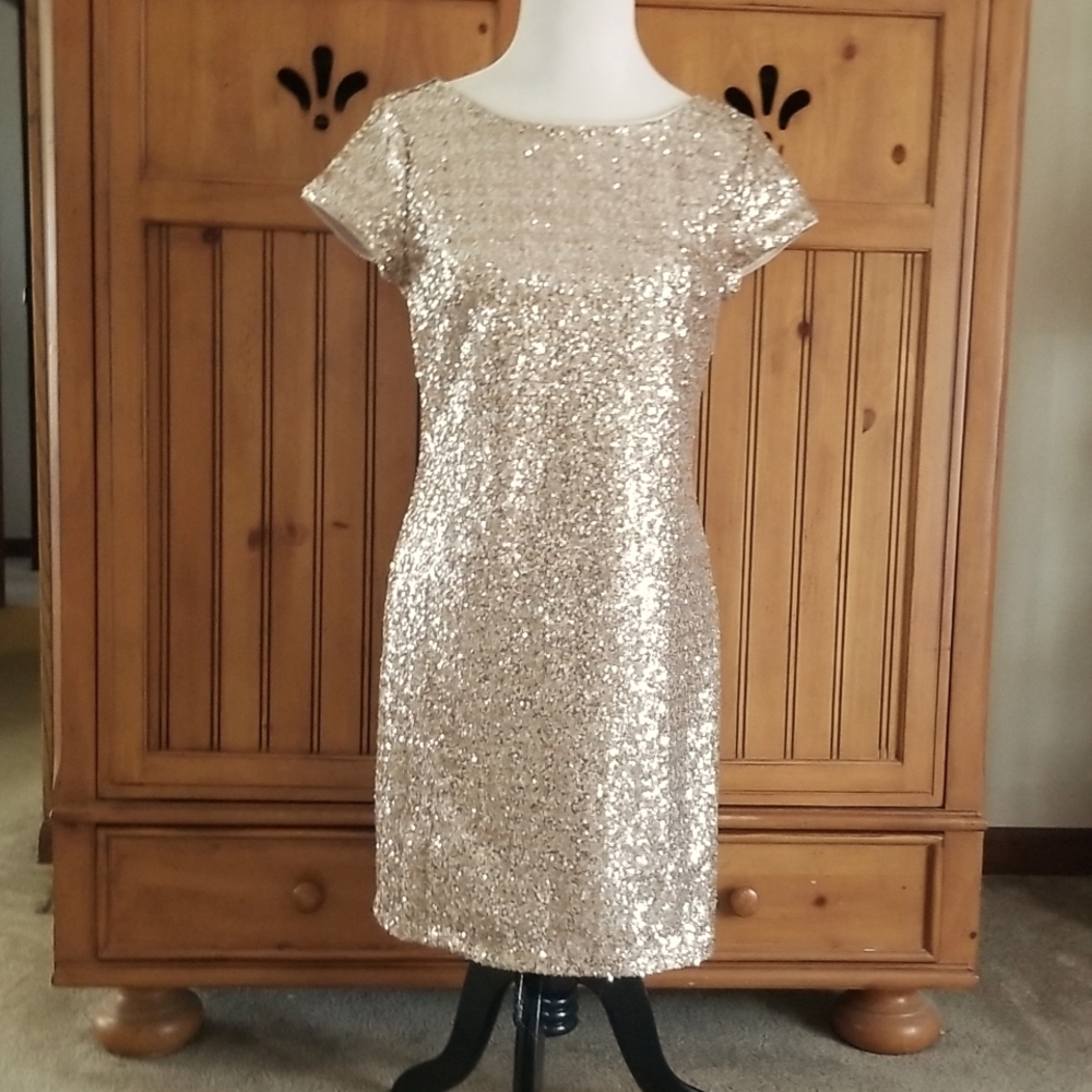 White House Black Market sequin dress